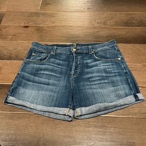 7 for all mankind Jean Shorts